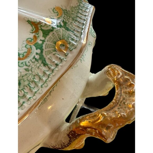 VTG Johnson Bros Covered Dish  China with Serving Ladle England - Picture 2 of 16